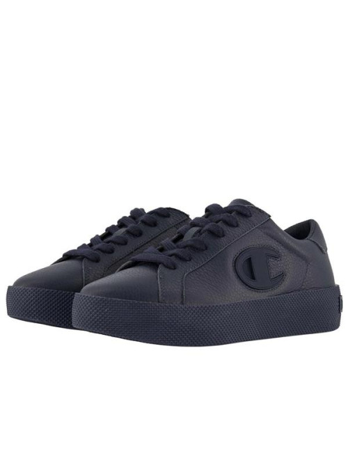 Champion Damskie Sneakersy Era Leather S10739BS043 Granatowy | Sklep Monotox