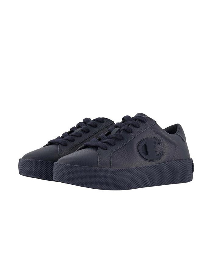 Champion Damskie Sneakersy Era Leather S10739BS043 Granatowy | Sklep Monotox
