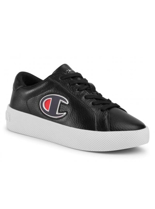 Champion Damskie Sneakersy Era Leather S10739KK001 Czarny | Sklep Monotox