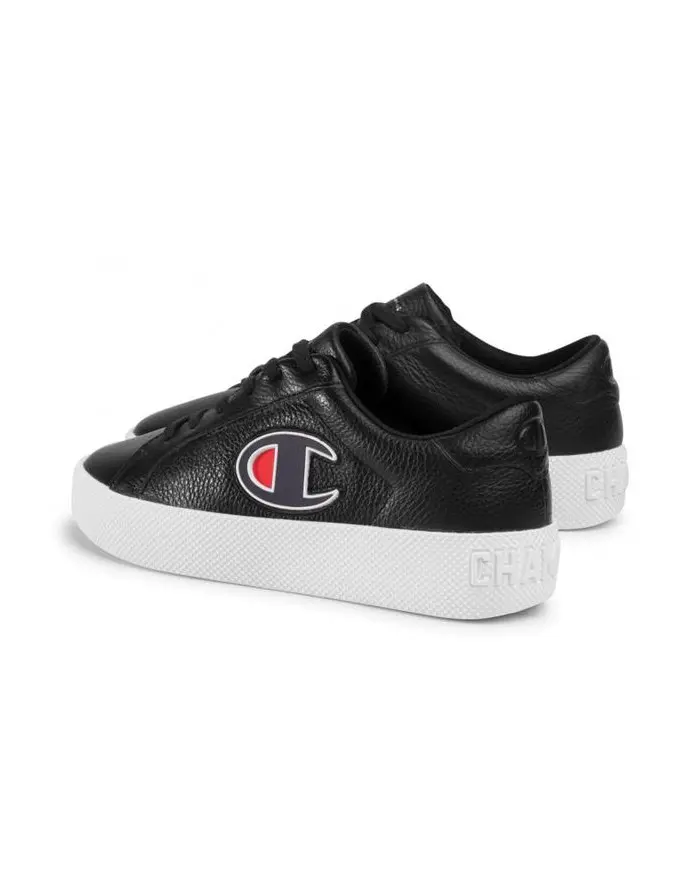 Champion Damskie Sneakersy Era Leather S10739KK001 Czarny | Sklep Monotox