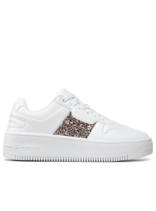 Champion Damskie Sneakersy Rebound Platform Sparkle S11519WW001 Biały | Sklep Monotox