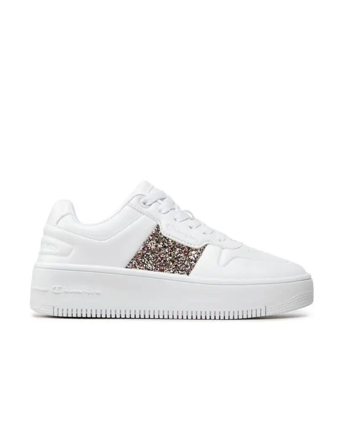 Champion Damskie Sneakersy Rebound Platform Sparkle S11519WW001 Biały | Sklep Monotox