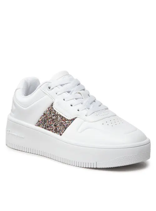 Champion Damskie Sneakersy Rebound Platform Sparkle S11519WW001 Biały | Sklep Monotox