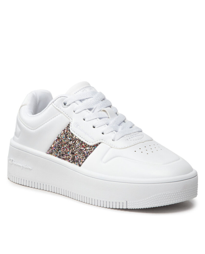 Champion Damskie Sneakersy Rebound Platform Sparkle S11519WW001 Biały | Sklep Monotox