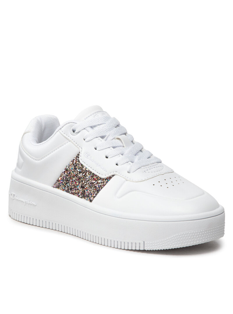Champion Damskie Sneakersy Rebound Platform Sparkle S11519WW001 Biały | Sklep Monotox
