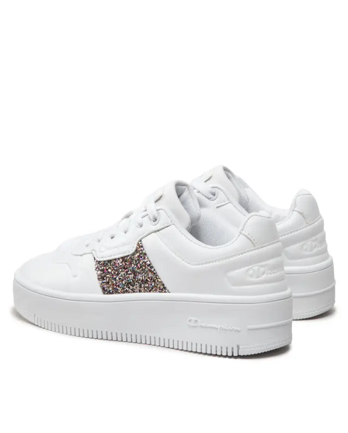 Champion Damskie Sneakersy Rebound Platform Sparkle S11519WW001 Biały | Sklep Monotox