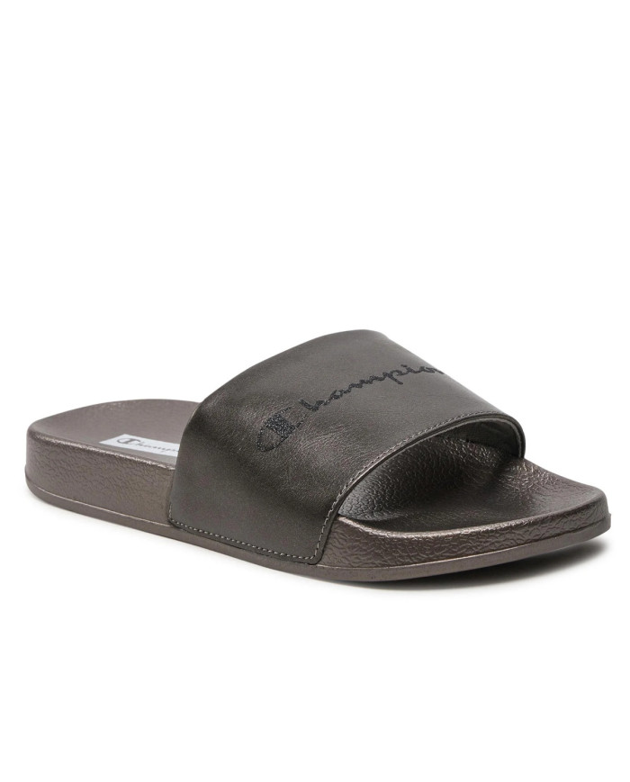 Champion Damskie Klapki Queens Slide S11562ES004 Szary | Sklep Monotox