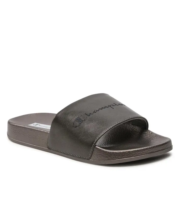 Champion Damskie Klapki Queens Slide S11562ES004 Szary | Sklep Monotox