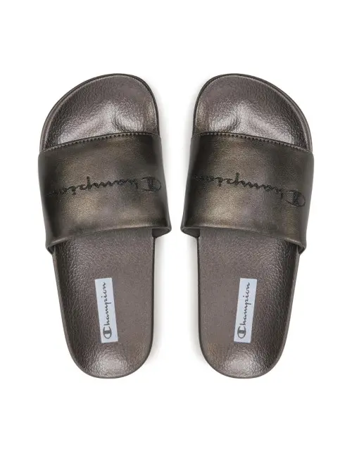 Champion Damskie Klapki Queens Slide S11562ES004 Szary | Sklep Monotox