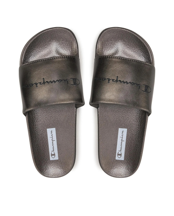 Champion Damskie Klapki Queens Slide S11562ES004 Szary | Sklep Monotox