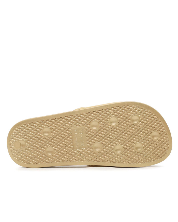 Champion Damskie Klapki Queens Slide S11562YS041 Złoty | Sklep Monotox