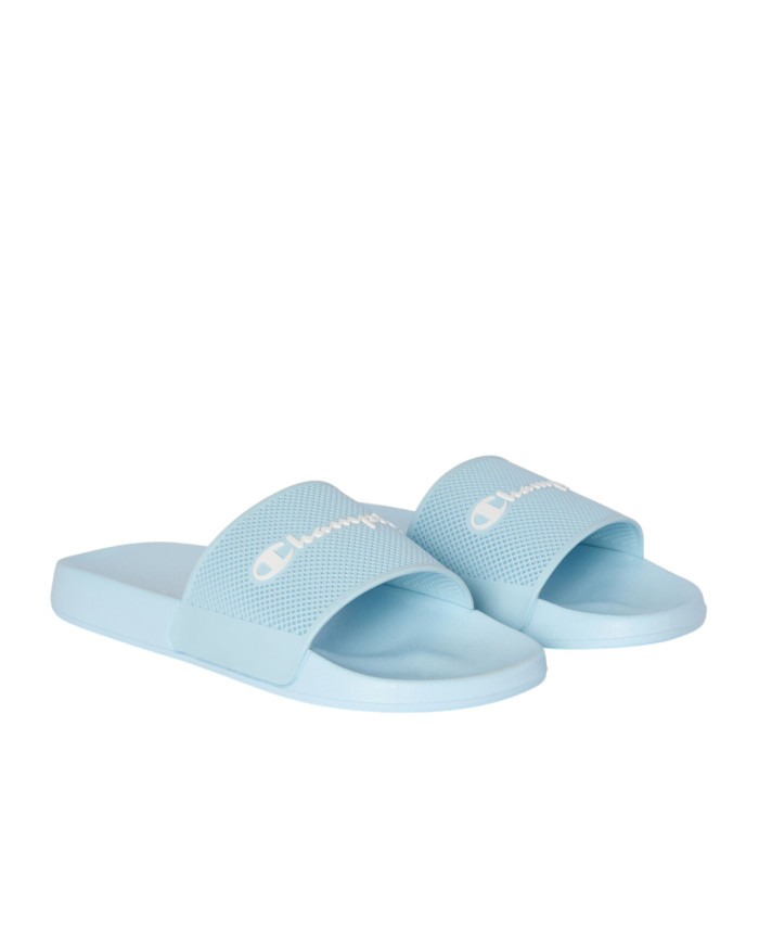 Champion Damskie Klapki Dtn21 Slide S11806BS010 Niebieski | Sklep Monotox