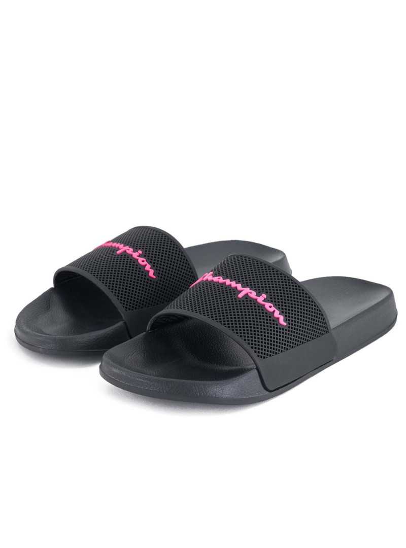 Champion Damskie Klapki Dtn21 Slide S11806KK001 Czarny | Sklep Monotox
