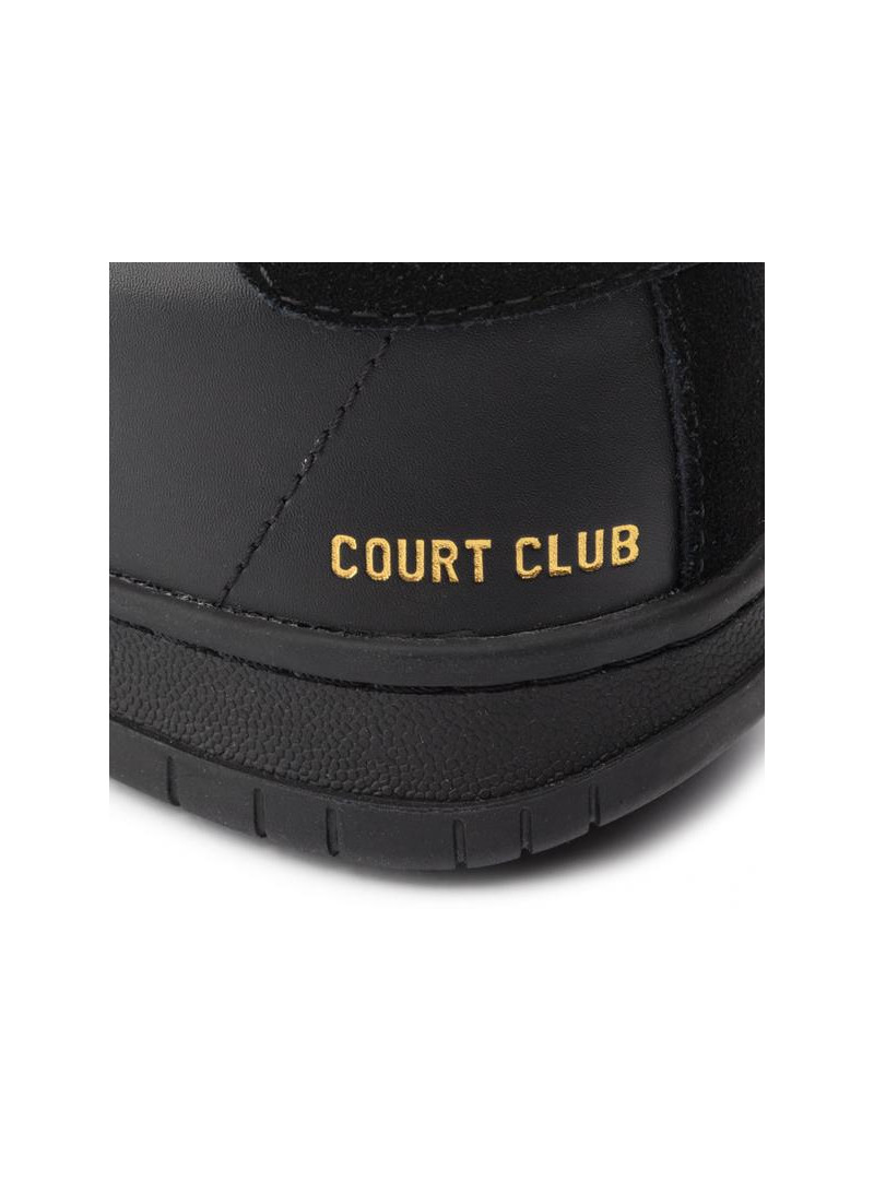 Champion Męskie Sneakersy Court Club Patch S21126KK001 Czarny | Sklep Monotox