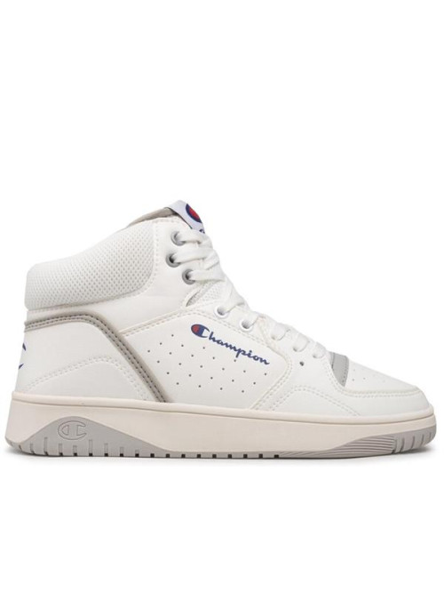 Champion Męskie Sneakersy Royal Mid S21887WW001 Biały | Sklep Monotox