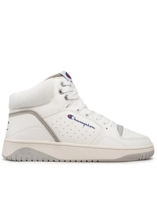 Champion Męskie Sneakersy Royal Mid S21887WW001 Biały | Sklep Monotox