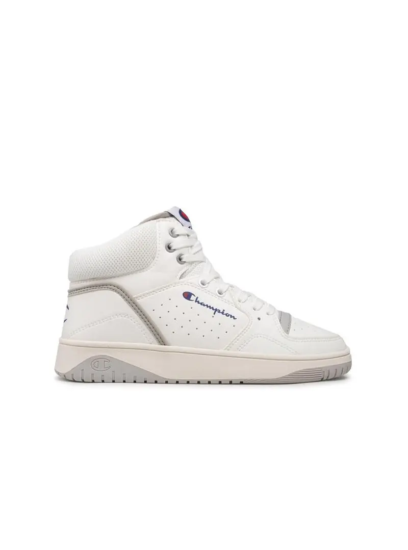 Champion Męskie Sneakersy Royal Mid S21887WW001 Biały | Sklep Monotox