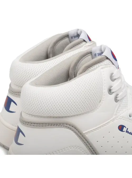 Champion Męskie Sneakersy Royal Mid S21887WW001 Biały | Sklep Monotox