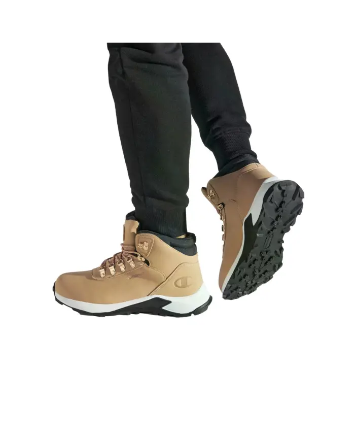 Champion Męskie Sneakersy Climb Rx Mid B Ps S21893MS053 Beżowy | Sklep Monotox