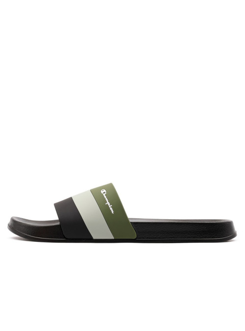 Champion Męskie Klapki All American Slide S22049KK004 Czarny | Sklep Monotox