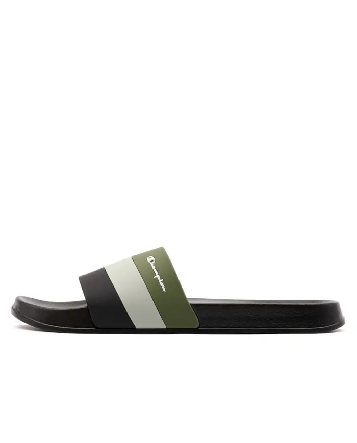 Champion Męskie Klapki All American Slide S22049KK004 Czarny | Sklep Monotox