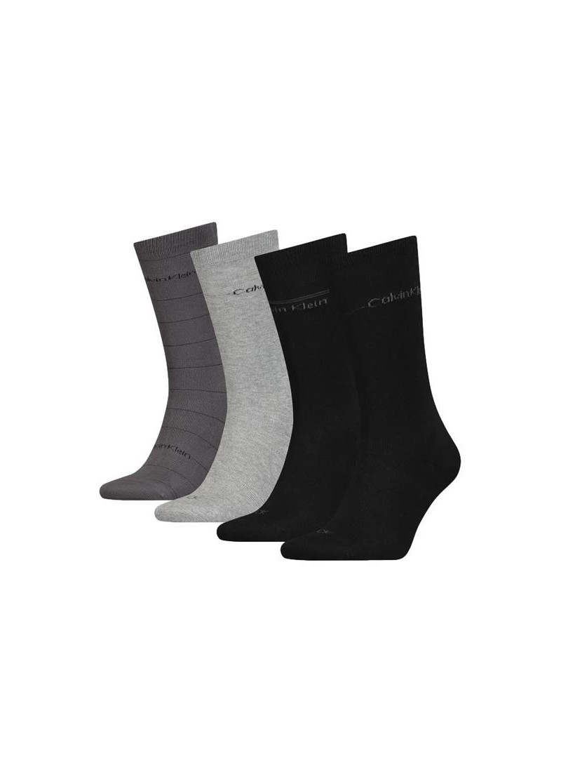 Calvin Klein CK MEN SOCK 4P STRIPE 701219835002