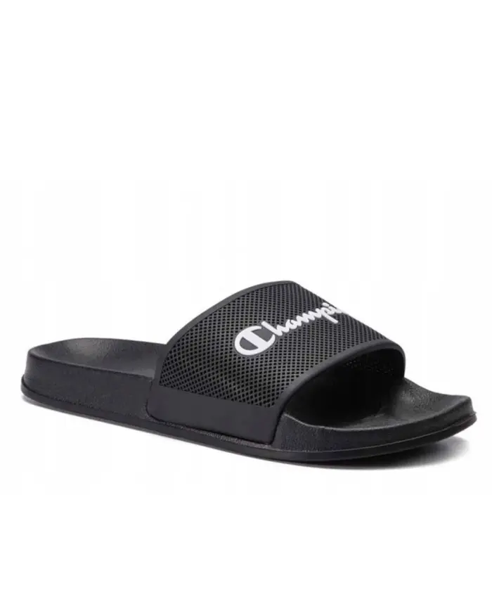 Champion Męskie Klapki Dtn21 Slide S22469KK001 Czarny | Sklep Monotox