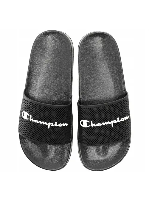Champion Męskie Klapki Dtn21 Slide S22469KK001 Czarny | Sklep Monotox