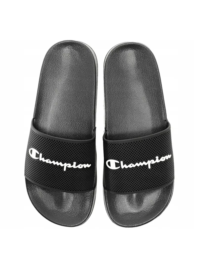 Champion Męskie Klapki Dtn21 Slide S22469KK001 Czarny | Sklep Monotox