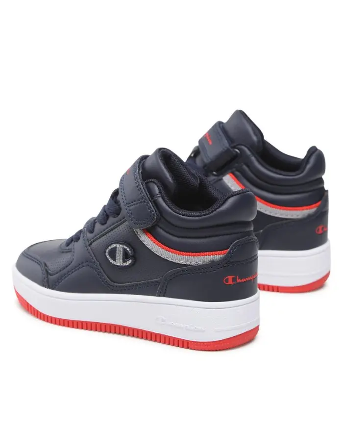 Champion Dziecięce Sneakersy Rebound Vintage Mid B Gs S32404BS518 Granatowy | Sklep Monotox