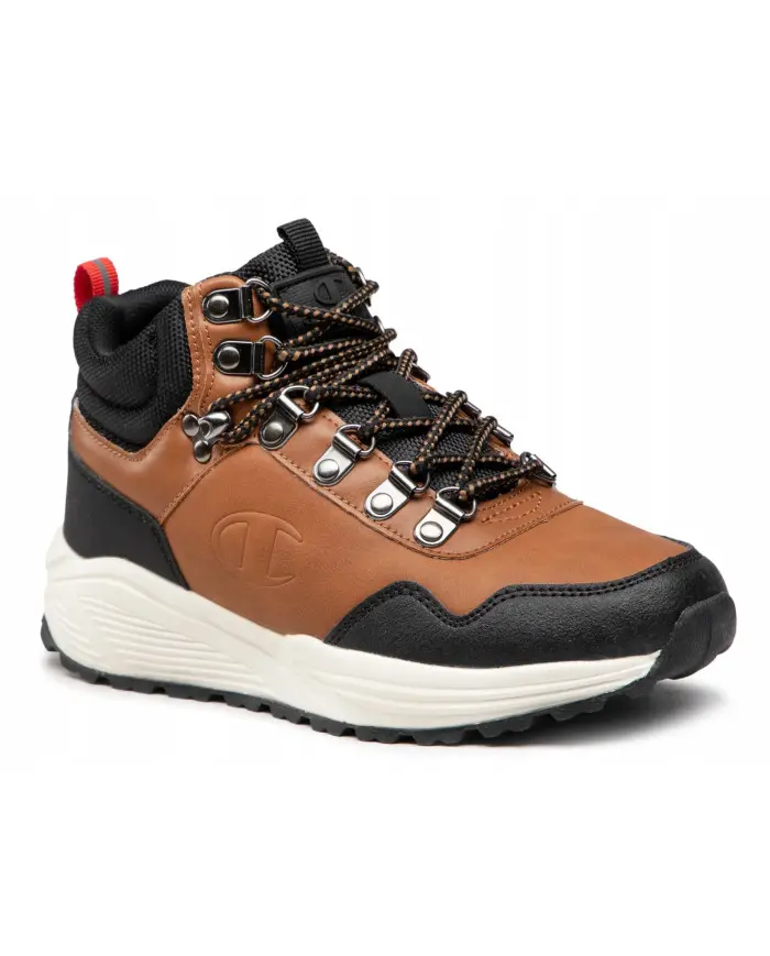 Champion Dziecięce Sneakersy Climb Rx Mid B Gs S32441MS053 Brązowy | Sklep Monotox