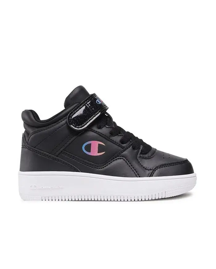 Champion Dziecięce Sneakersy Rebound Vintage Mid B Ps S32489KK006 Czarny | Sklep Monotox