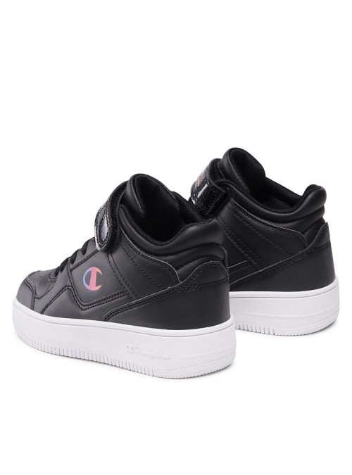 Champion Dziecięce Sneakersy Rebound Vintage Mid B Ps S32489KK006 Czarny | Sklep Monotox