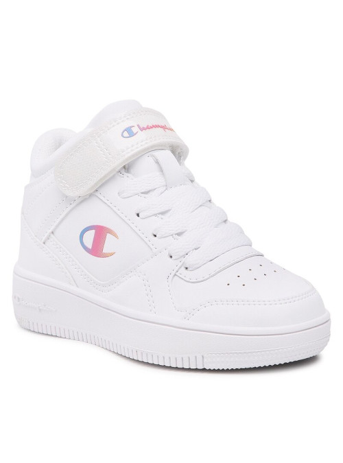 Champion Dziecięce Sneakersy Rebound Vintage Mid G Ps S32489WW007 Biały | Sklep Monotox