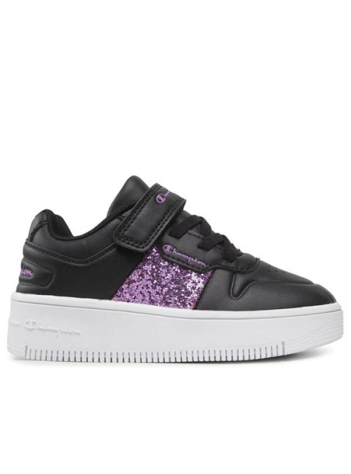 Champion Dziecięce Sneakersy Rebound Platform Sparkle G Ps S32612KK001 Czarny | Sklep Monotox