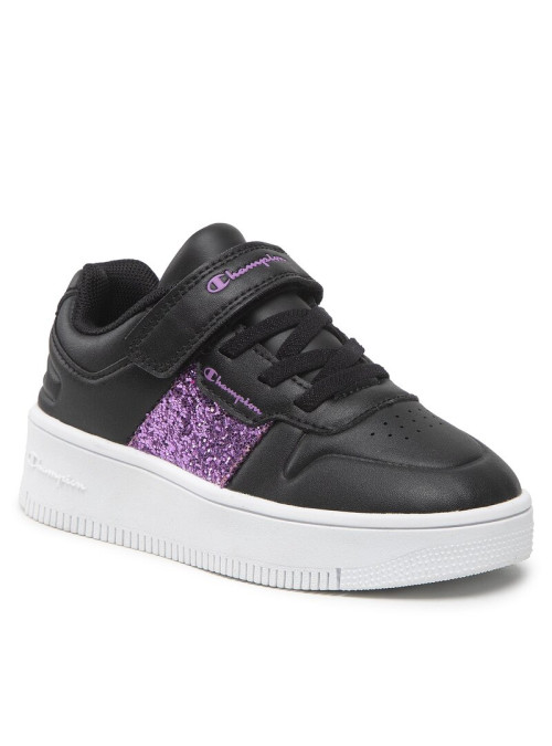 Champion Dziecięce Sneakersy Rebound Platform Sparkle G Ps S32612KK001 Czarny | Sklep Monotox