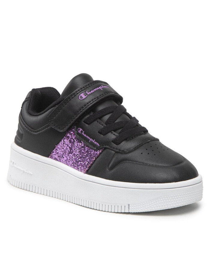 Champion Dziecięce Sneakersy Rebound Platform Sparkle G Ps S32612KK001 Czarny | Sklep Monotox