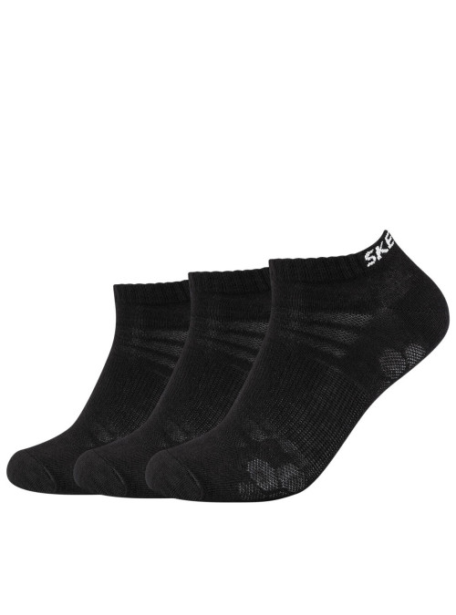 Skechers Męskie Skarpety Mesh Ventilation Sneaker 3p SK-SK43022-9999 Czarny | Sklep Monotox