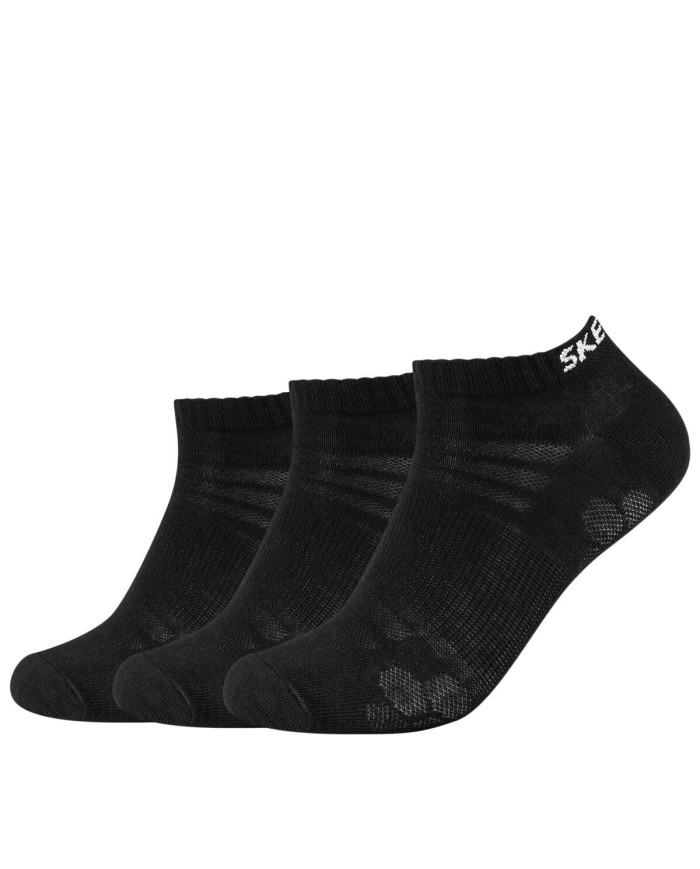 Skechers Męskie Skarpety Mesh Ventilation Sneaker 3p SK-SK43022-9999 Czarny | Sklep Monotox