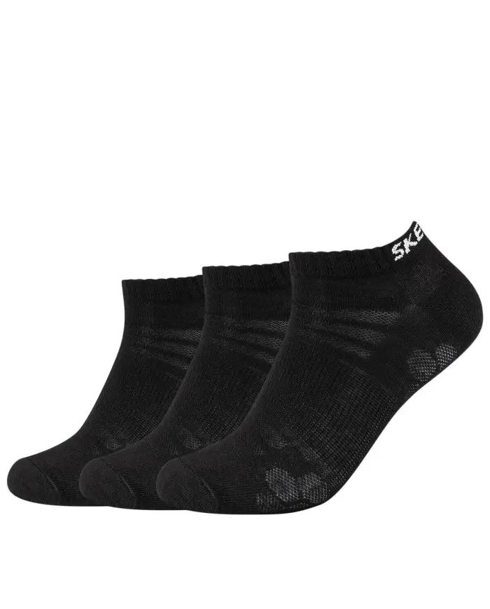 Skechers Męskie Skarpety Mesh Ventilation Sneaker 3p SK-SK43022-9999 Czarny | Sklep Monotox