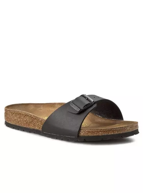 Birkenstock Damskie Klapki Madrid Narrow - Czarne