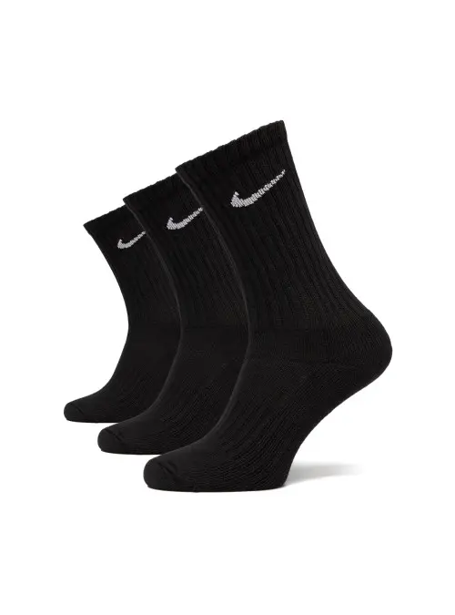 Nike Męskie Skarpety 3PP Value Cotton Crew SX4508001 Czarny | Sklep Monotox