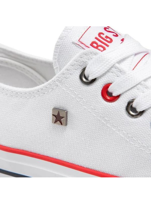 Big Star Damskie Sneakersy Big Kin T274022 Biały | Sklep Monotox