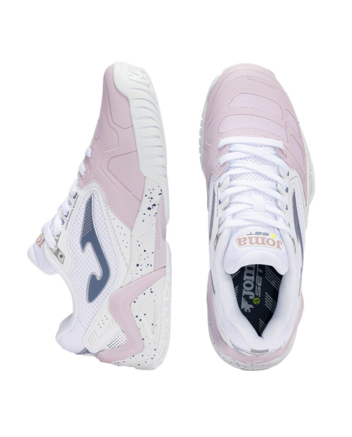 Joma Damskie Buty sportowe Set Lady 2532 Pink TSELS2532AC Biały | Sklep Monotox