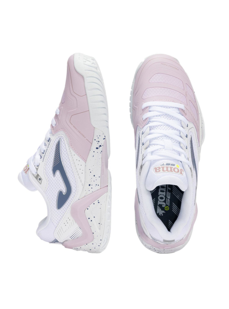 Joma Damskie Buty sportowe Set Lady 2532 Pink TSELS2532AC Biały | Sklep Monotox