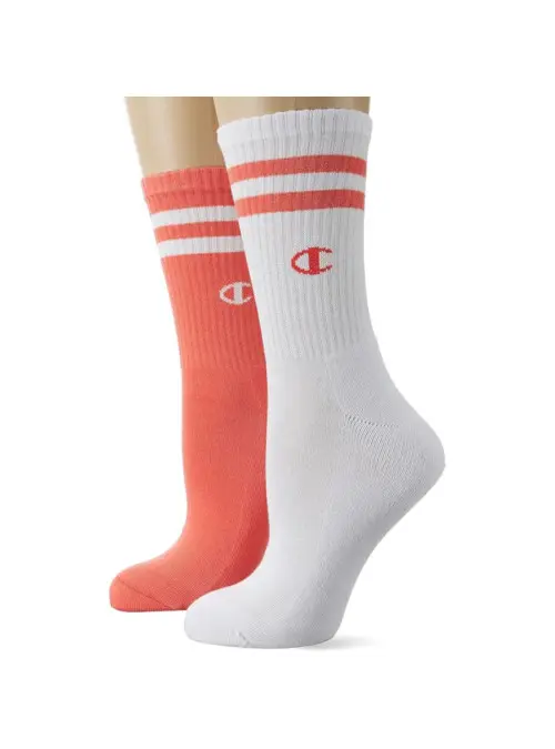 Champion Damskie Skarpety 2 Pack Short Crew Socks U14736PF014 Różowy | Sklep Monotox