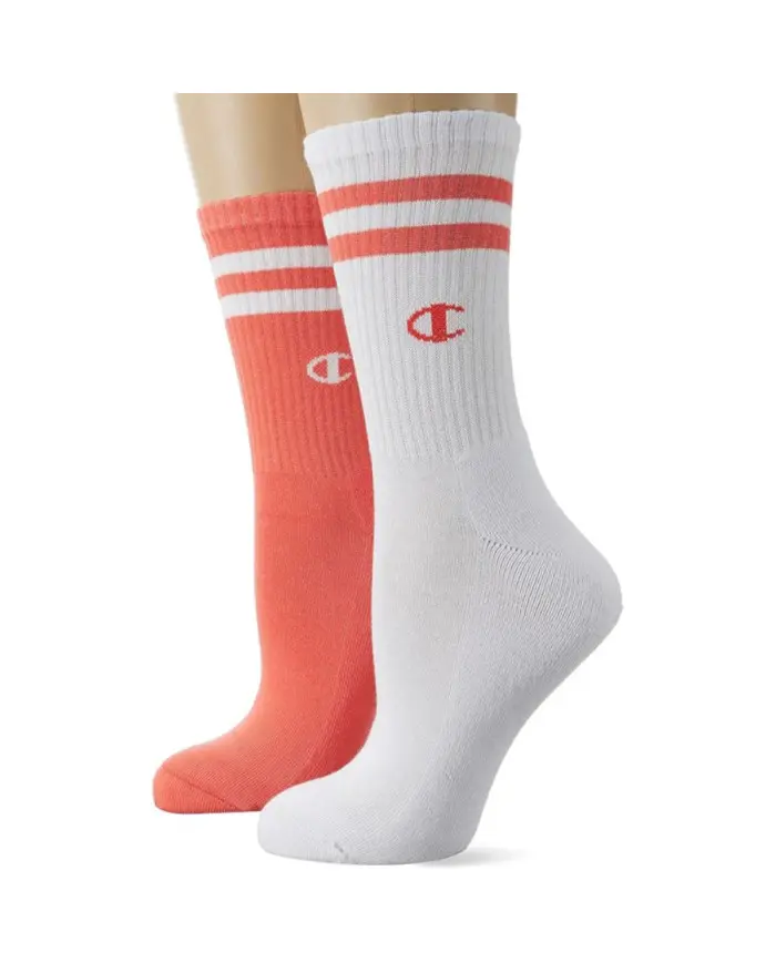 Champion Damskie Skarpety 2 Pack Short Crew Socks U14736PF014 Różowy | Sklep Monotox