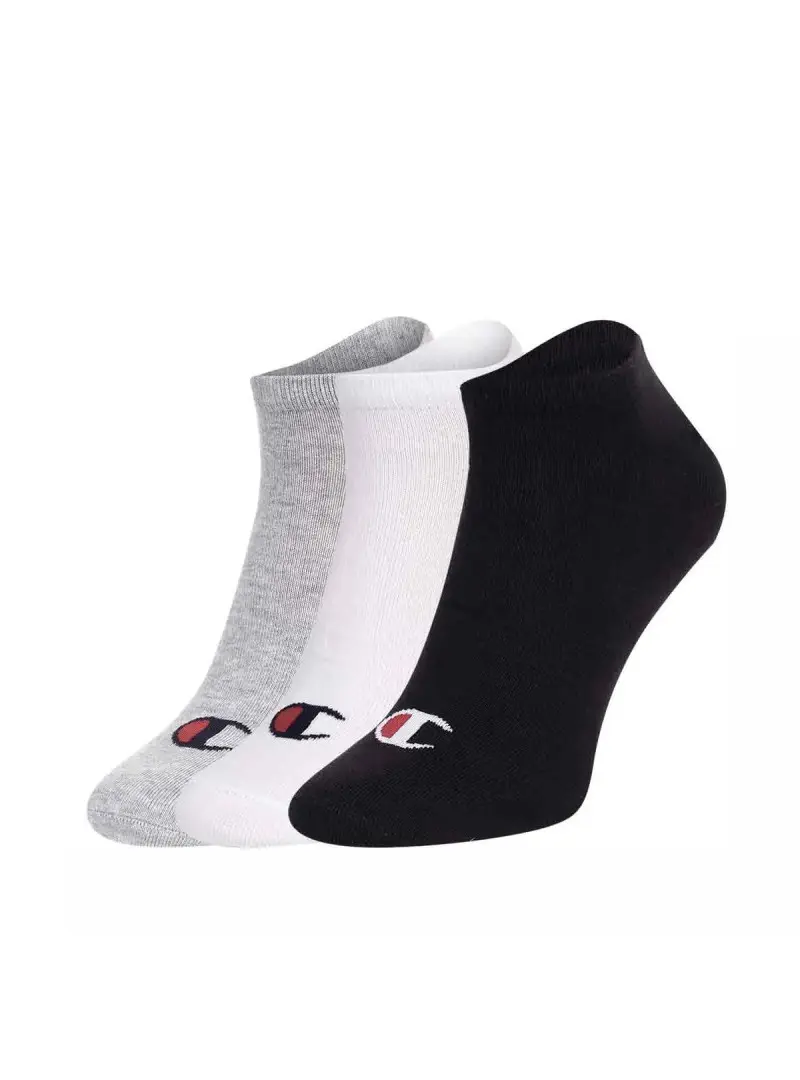 Champion Męskie Skarpety 3PK Sneaker Socks U20100EM006 Szary | Sklep Monotox
