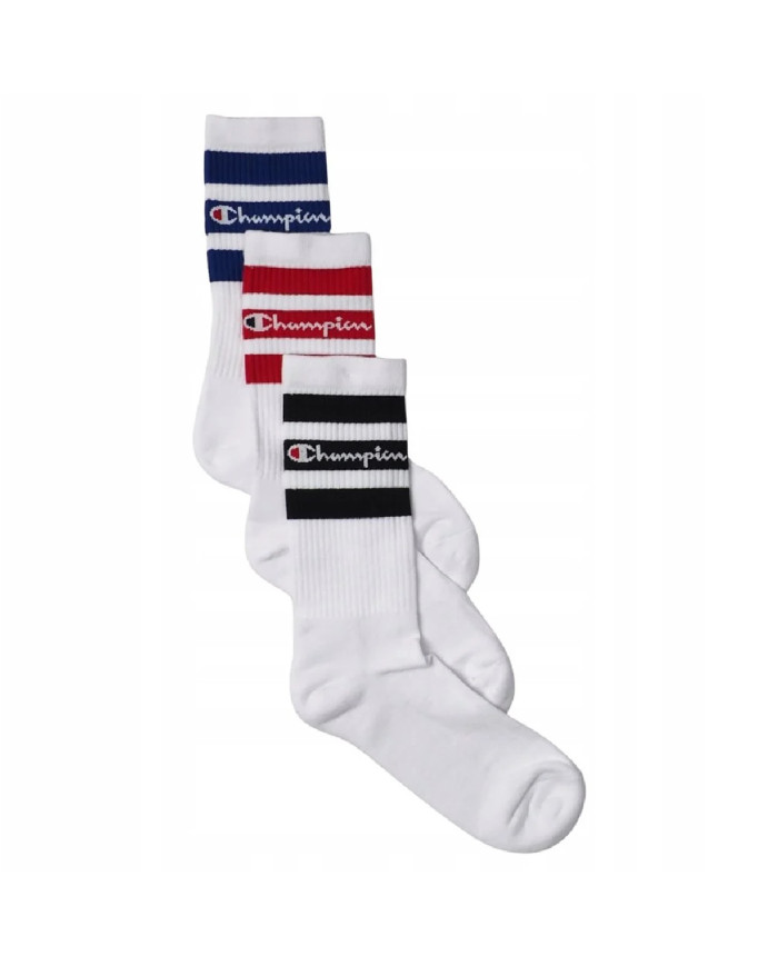 Champion Męskie Skarpety 3pk Crew Socks U20121WW001 Biały | Sklep Monotox