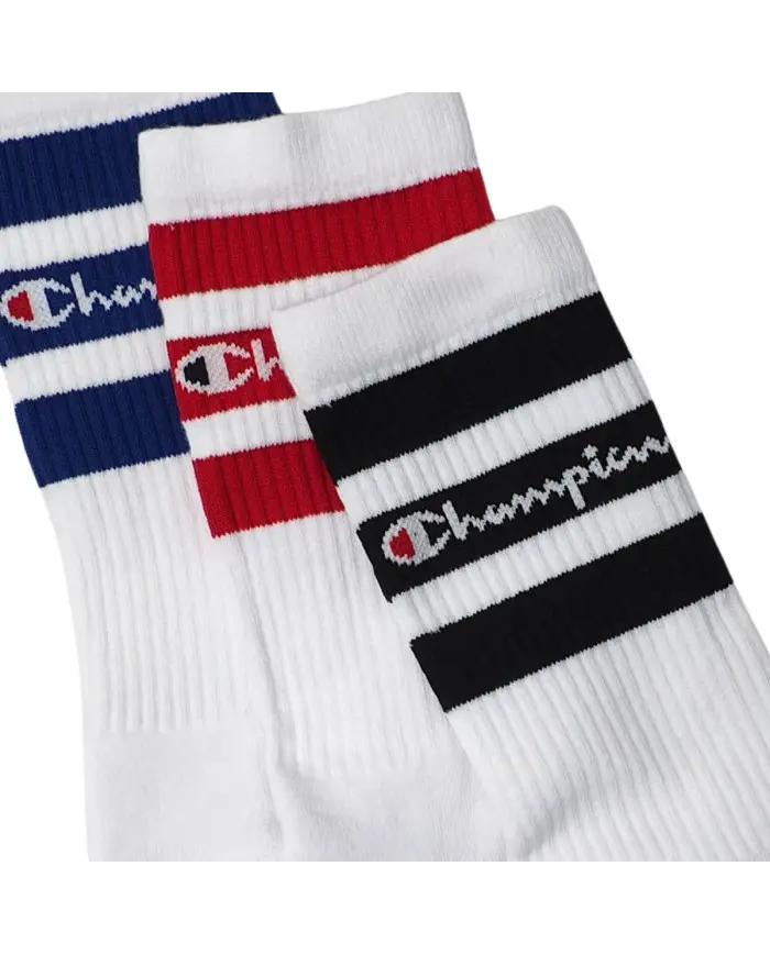 Champion Męskie Skarpety 3pk Crew Socks U20121WW001 Biały | Sklep Monotox